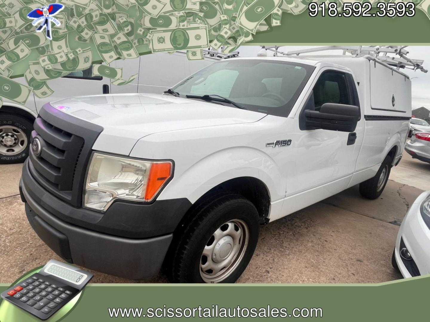 2010 WHITE FORD F-150 STX; XL; XLT STX 6.5-ft. Bed 2WD (1FTMF1CW7AK) with an 4.6L V8 SOHC 24V engine, 4-Speed Automatic transmission, located at 8101 E. Skelly Dr., Tulsa, OK, 74129, (918) 592-3593, 36.121891, -95.888802 - Photo#0